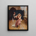 Nach - Edward John Gregory — gerahmtes Bild an der Wand