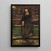 Pass auf, vertraue ihr nicht, sie betrügt dich - Edward John Poynter — gerahmtes Bild an der Wand