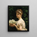 Blumen der Erbsen - Edward John Poynter — gerahmtes Bild an der Wand