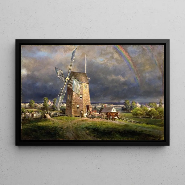 Edward Lamson Henry - Old Hook Mill Easthampton.webp