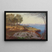 Corfou depuis Ascension 2 - Edward Lear — quadro incorniciato alla parete