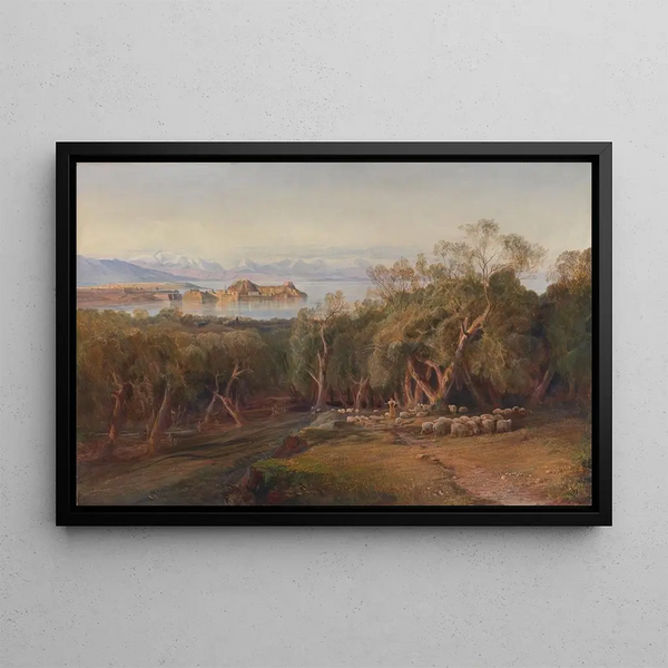 Edward Lear - Corfu from Ascension.webp