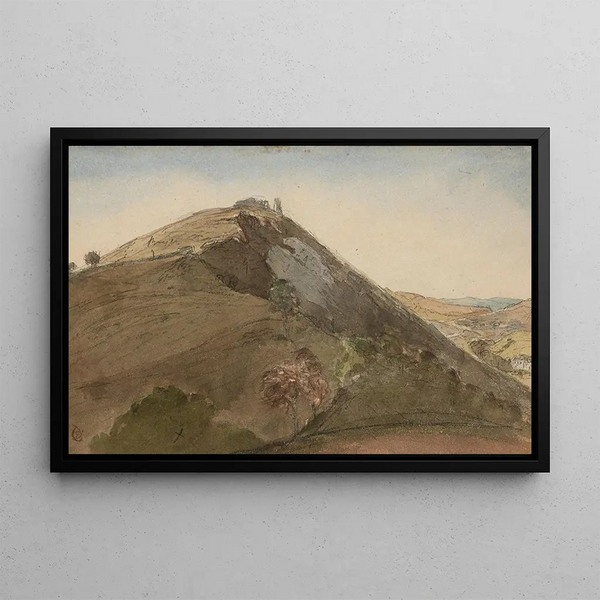 Edward Lear - Country Hillside.webp