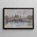 Monastir - Edward Lear — framed artwork on a wall