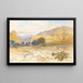 Wadi Tayibeh, Egitto - Edward Lear — quadro incorniciato alla parete