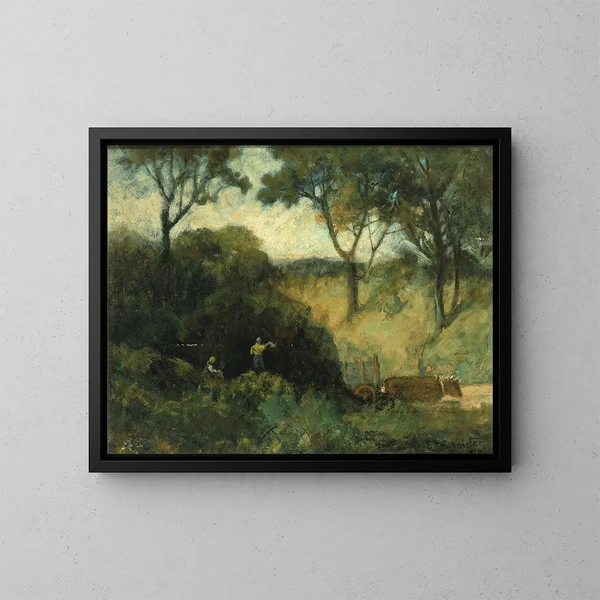 La Salute - Edward Mitchell Bannister — gerahmtes Bild an der Wand