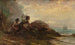 Auf der Lauer - Edward Moran — Ansicht des Kunstwerks