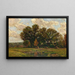 Herbstlandschaft - Edward Parker Hayden — gerahmtes Bild an der Wand