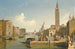 View of the Grand Canal with the Church of Santa Maria della Salute, Venice - Edward Pritchett — artwork view