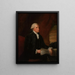 George Washington - Edward Savage — gerahmtes Bild an der Wand