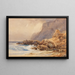 Marina Piccola Capri - Edward Theodore Compton — gerahmtes Bild an der Wand