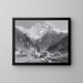 Mont Civetta - Edward Theodore Compton — gerahmtes Bild an der Wand