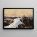 Morgen auf dem Gipfel des Berges - Edward Theodore Compton — gerahmtes Bild an der Wand