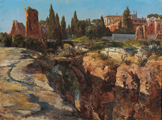 Palatin in Rom - Edward Theodore Compton — Ansicht des Kunstwerks