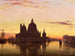 Venedig, Santa Maria della Salute bei Sonnenuntergang - Edward William Cooke — Ansicht des Kunstwerks