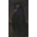 Studio di un uomo con cappotto blu al chiaro di luna - Edwin Austin Abbey — vista dell’opera