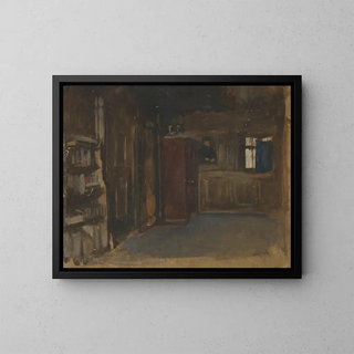 Edwin Austin Abbey - Study of an interior.webp