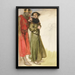 Scène shakespearienne non identificata - Edwin Austin Abbey — quadro incorniciato alla parete