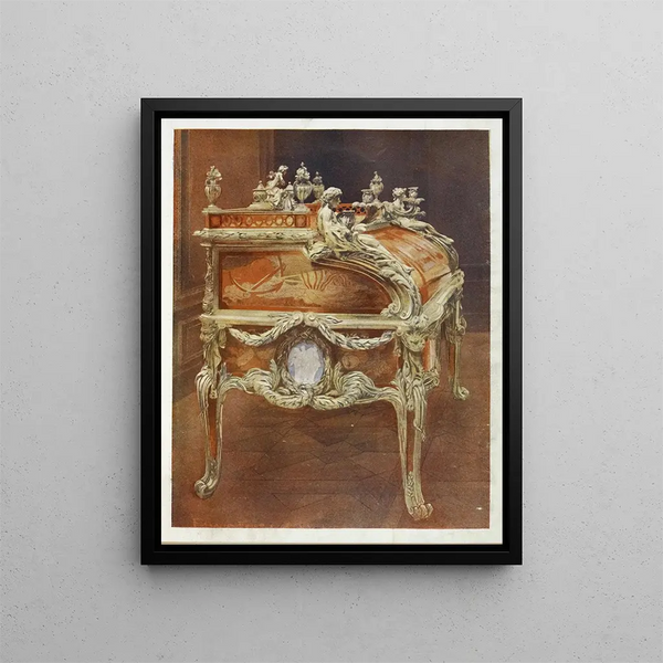 Edwin Foley - Bureau du roi Louis XV French tansitional Louis XVXVI style.webp