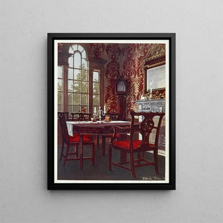 Edwin Foley - Mahogany divisible diningtables dining room splatback chairs.webp