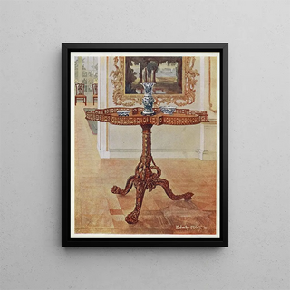 Edwin Foley - Shaped fretrimmed gallery table.webp