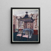 La salle chinoise Chippendale à Badminton House - Edwin Foley — gerahmtes Bild an der Wand