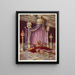 Die Thronsaal des Château de Fontainebleau - Edwin Foley — gerahmtes Bild an der Wand