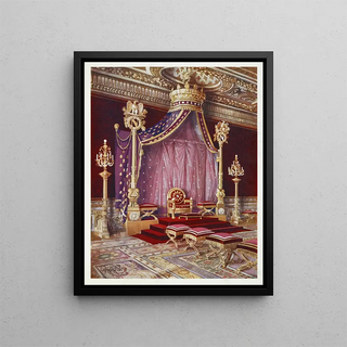 Edwin Foley - The salle du trone in the Palace of Fontainebleau.webp