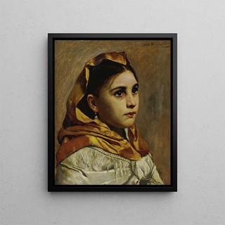 Edwin Harris - Portrait Of A Young Girl.webp