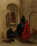 L'artiste paints the church - Edwin Howland Blashfield — artwork view