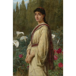 Edwin Long - An Eastern Lily.webp