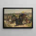 Un pèlerinage al Giordano - Edwin Lord Weeks — quadro incorniciato alla parete