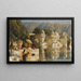 Lac à Udaipur, Inde - Edwin Lord Weeks — gerahmtes Bild an der Wand
