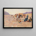 Near Ispahan - Edwin Lord Weeks — framed artwork on a wall