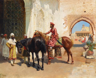 Edwin Lord Weeks - Persian Horse Seller Bombay.webp