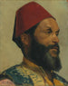 Portrait of a Turkish man - Edwin Lord Weeks — artwork view