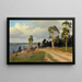 Landschaft - Eero Järnefelt — gerahmtes Bild an der Wand