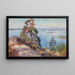 Landschaft von Koli - Eero Järnefelt — gerahmtes Bild an der Wand