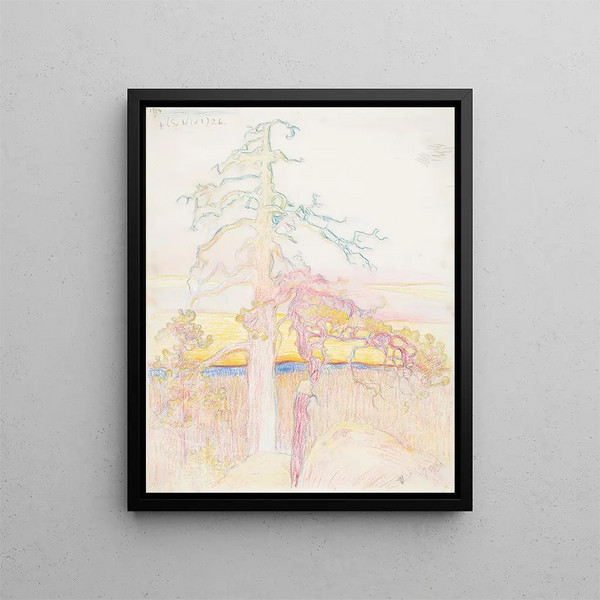 Eero Jrnefelt - Pine Tree in Wilderness.webp