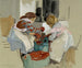 Due ragazze che tingono tessuto - Eero Järnefelt — vista dell’opera
