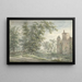 Rune des Hauses De Haer - Egbert van Drielst — gerahmtes Bild an der Wand
