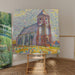 Riproduzione del dipinto Chiesa a Zoutelande - Piet Mondrian