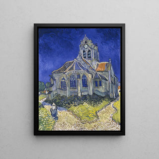 Reproduction tableau | Eglise Auvers-sur-Oise - Vincent Van Gogh | Poster - Toile - Aluminium