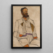 Reproduktion des Gemäldes Portrait eines Mannes Carl Reininghaus - Egon Schiele