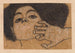 Kopf einer Frau - Egon Schiele — Ansicht des Kunstwerks