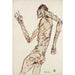 Riproduzione del dipinto La ballerina - Egon Schiele