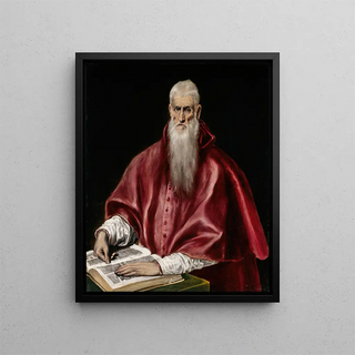 El Greco Domenikos Theotokopoulos - Saint Jerome as Scholar.webp