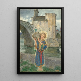 Eleanor FortescueBrickdale - St Bnzet of Avignon.webp