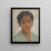 Gitan - Elemér Halász-Hradil — framed artwork on a wall