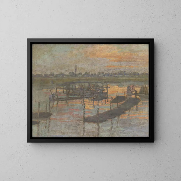 Manie de la konop - Elemér Halász-Hradil — gerahmtes Bild an der Wand